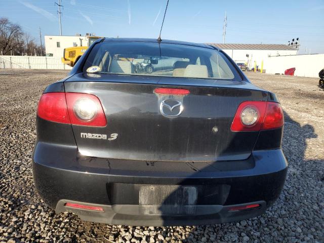 JM1BK12F641100825 - 2004 MAZDA 3 I BLACK photo 6