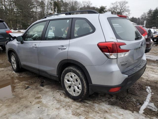 JF2SKACC5KH592242 - 2019 SUBARU FORESTER GRAY photo 2