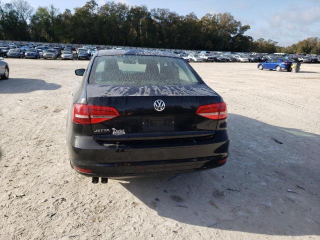 3VW1K7AJ3FM312931 - 2015 VOLKSWAGEN JETTA BASE BLACK photo 6