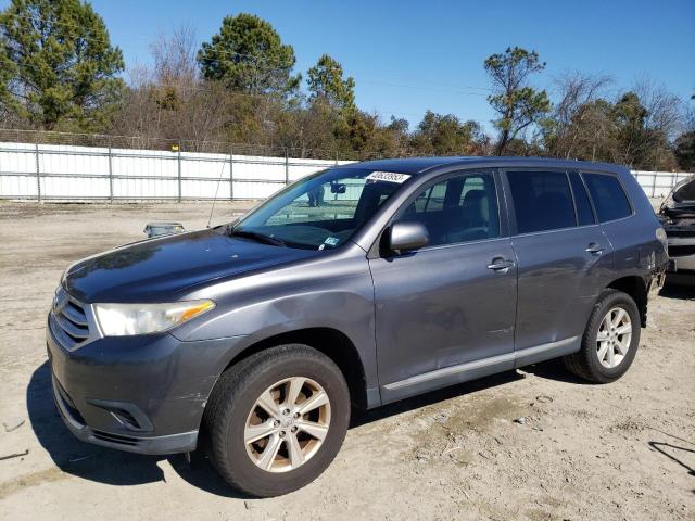 5TDZA3EH2BS013031 - 2011 TOYOTA HIGHLANDER BASE رمادي صورة 1