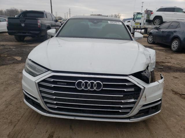 WAU8DAF83KN017114 - 2019 AUDI A8 L WHITE photo 5