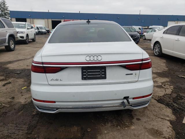 WAU8DAF83KN017114 - 2019 AUDI A8 L WHITE photo 6