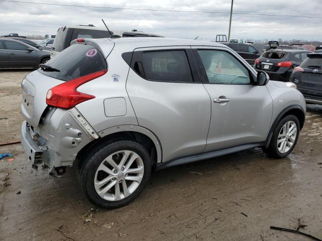 JN8AF5MV3CT108819 - 2012 NISSAN JUKE S SILVER photo 3