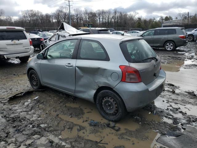 JTDJT923875074027 - 2007 TOYOTA YARIS SILVER photo 2