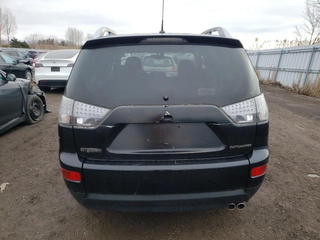 JA4MT41X69Z607938 - 2009 MITSUBISHI OUTLANDER BLACK photo 6