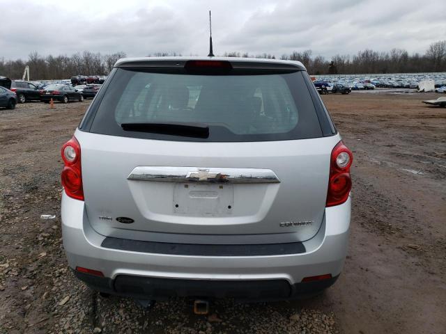 2GNFLCEK0C6347585 - 2012 CHEVROLET EQUINOX LS SILVER photo 6