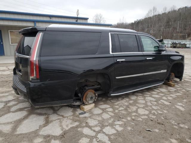 1GYS4HKJ1JR104392 - 2018 CADILLAC ESCALADE ESV LUXURY BLACK photo 3