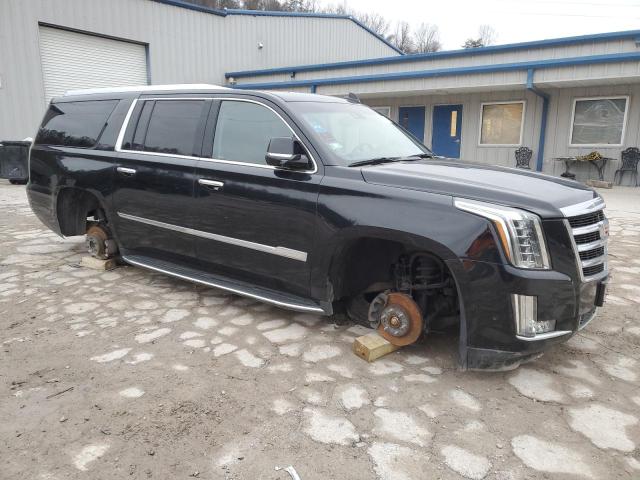 1GYS4HKJ1JR104392 - 2018 CADILLAC ESCALADE ESV LUXURY BLACK photo 4