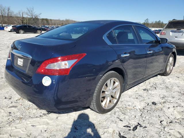 1N4AA51E39C843832 - 2009 NISSAN MAXIMA S BLUE photo 3