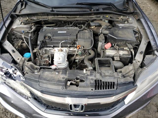 1HGCT1B86GA007120 - 2016 HONDA ACCORD EXL GRAY photo 11