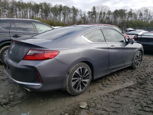 1HGCT1B86GA007120 - 2016 HONDA ACCORD EXL GRAY photo 3