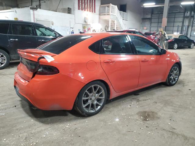 1C3CDFBB7FD225251 - 2015 DODGE DART SXT ORANGE photo 3