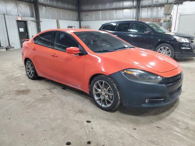 1C3CDFBB7FD225251 - 2015 DODGE DART SXT ORANGE photo 4