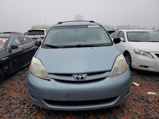 5TDZK23C88S176287 - 2008 TOYOTA SIENNA CE TEAL photo 5