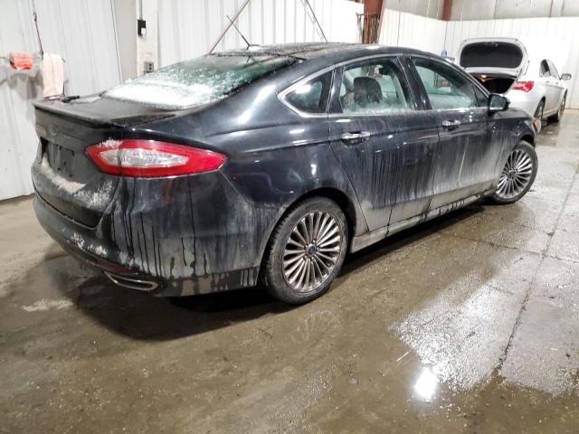 3FA6P0D96DR337170 - 2013 FORD FUSION TITANIUM BLACK photo 3