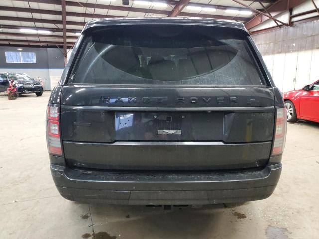 SALGV2EF3EA150767 - 2014 LAND ROVER RANGE ROVE AUTOBIOGRAPHY BLACK photo 6