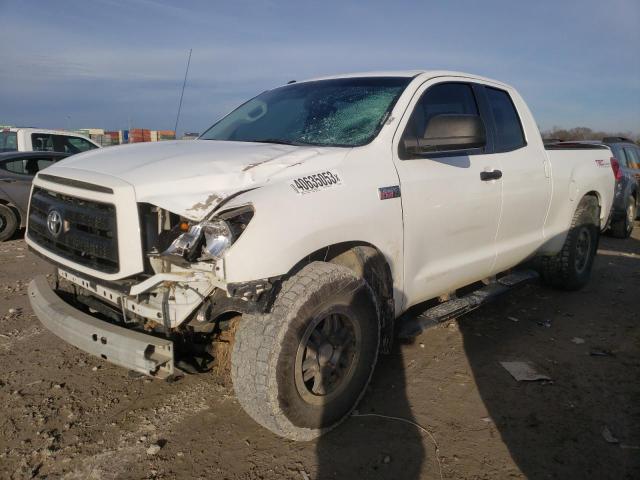 5TFUY5F17BX189389 - 2011 TOYOTA TUNDRA DOUBLE CAB SR5 WHITE photo 1