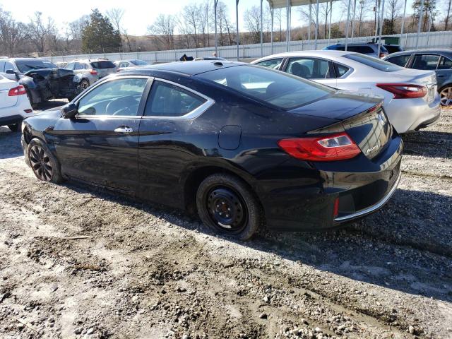 1HGCT1B88DA025999 - 2013 HONDA ACCORD EXL BLACK photo 2