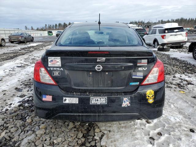 3N1CN7AP2GL831213 - 2016 NISSAN VERSA S BLACK photo 6