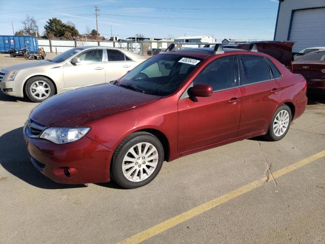 JF1GE6B64BH501181 - 2011 SUBARU IMPREZA 2.5I PREMIUM RED photo 1