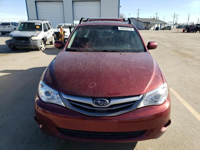 JF1GE6B64BH501181 - 2011 SUBARU IMPREZA 2.5I PREMIUM RED photo 5