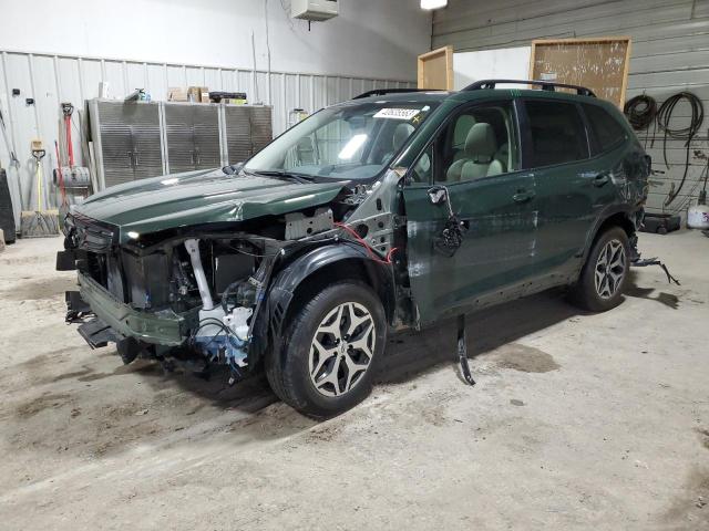 JF2SKADC5NH470354 - 2022 SUBARU FORESTER PREMIUM GREEN photo 1