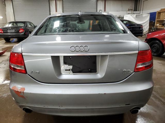 WAUDH74F78N134274 - 2008 AUDI A6 3.2 QUATTRO SILVER photo 6