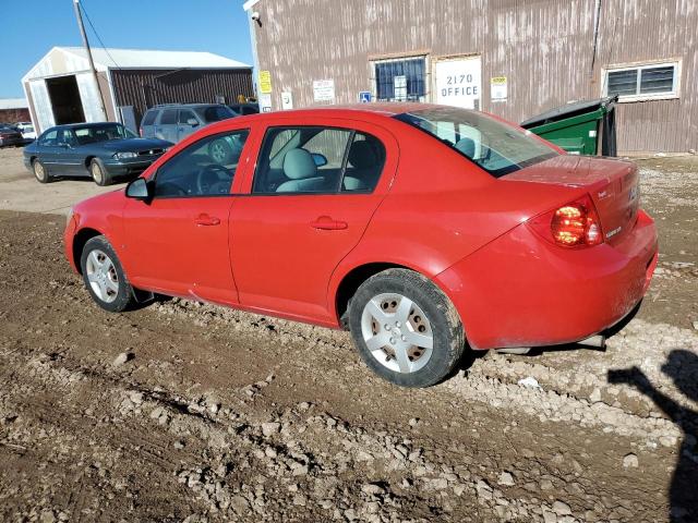 1G1AK55F177349672 - 2007 CHEVROLET COBALT LS RED photo 2