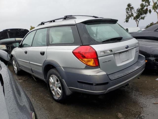 4S4BP61C257315151 - 2005 SUBARU LEGACY OUTBACK 2.5I SILVER photo 2