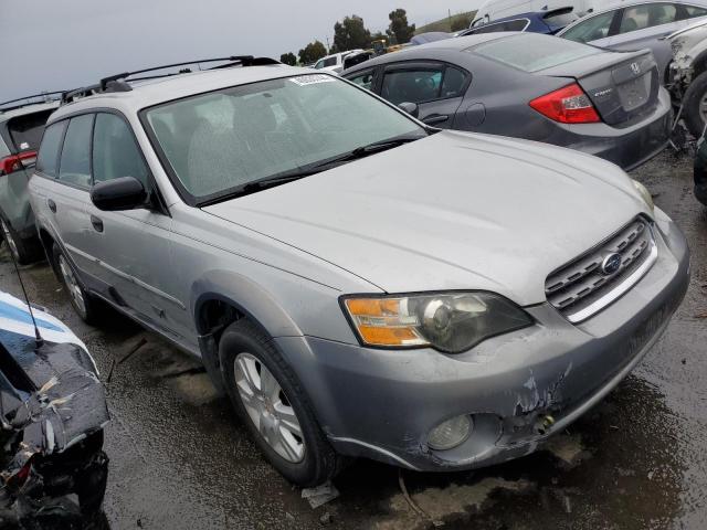 4S4BP61C257315151 - 2005 SUBARU LEGACY OUTBACK 2.5I SILVER photo 4