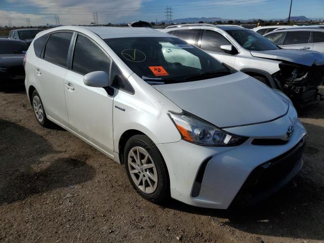 JTDZN3EU5FJ039997 - 2015 TOYOTA PRIUS V WHITE photo 4