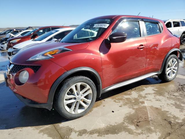 JN8AF5MR8FT511105 - 2015 NISSAN JUKE S RED photo 1