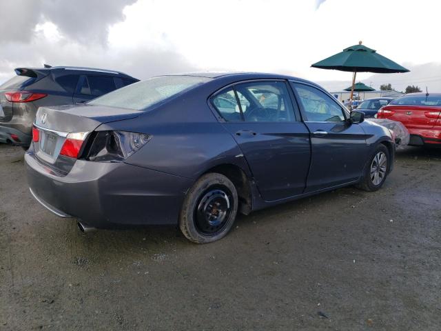 1HGCR2F32FA074752 - 2015 HONDA ACCORD LX GRAY photo 3