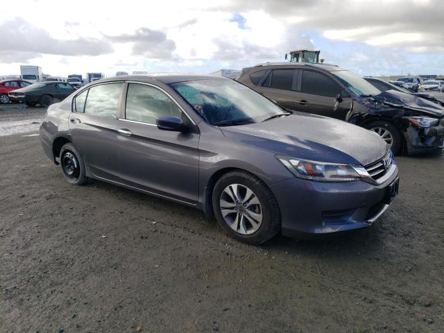 1HGCR2F32FA074752 - 2015 HONDA ACCORD LX GRAY photo 4