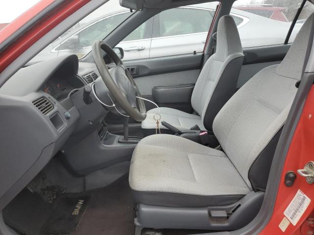 JT2EL56E9S7029609 - 1995 TOYOTA TERCEL DX RED photo 7