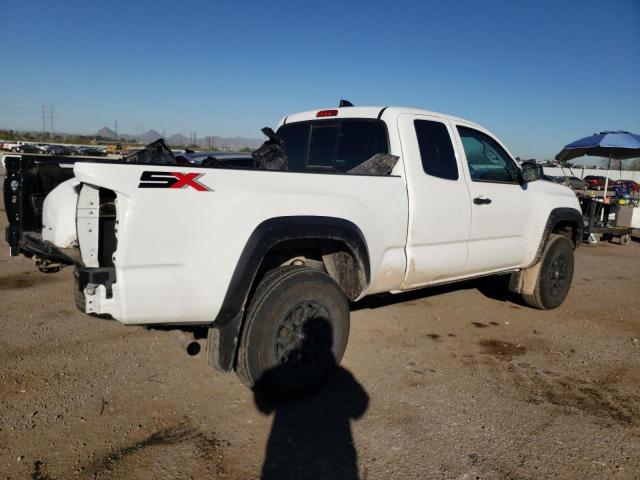 3TYSZ5AN7NT098085 - 2022 TOYOTA TACOMA ACCESS CAB WHITE photo 3