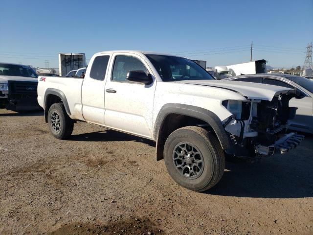 3TYSZ5AN7NT098085 - 2022 TOYOTA TACOMA ACCESS CAB WHITE photo 4