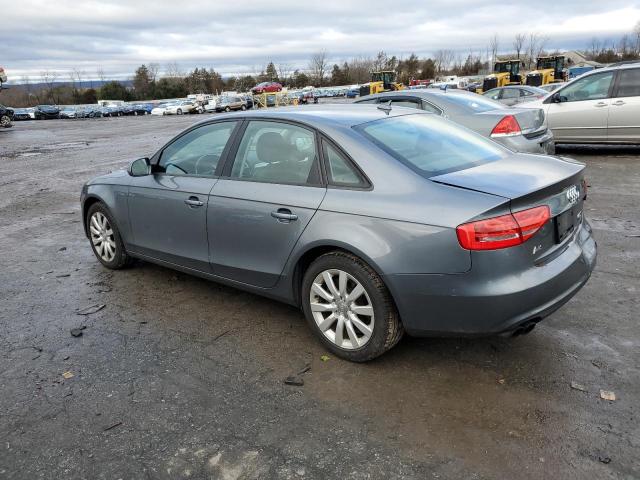 WAUBFAFL9EA032894 - 2014 AUDI A4 PREMIUM GRAY photo 2