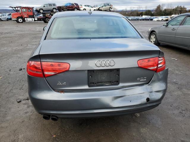 WAUBFAFL9EA032894 - 2014 AUDI A4 PREMIUM GRAY photo 6