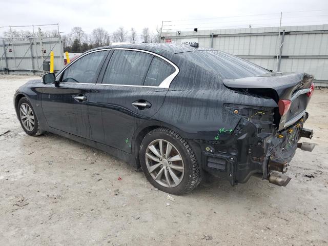 JN1BV7AR0EM683496 - 2014 INFINITI Q50 BASE BLACK photo 2