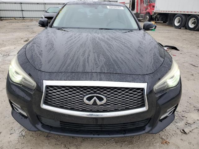 JN1BV7AR0EM683496 - 2014 INFINITI Q50 BASE BLACK photo 5