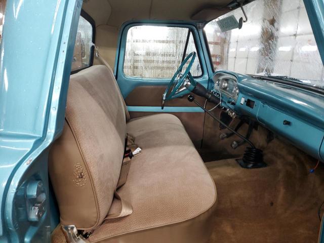 F10AR847132 - 1966 FORD F100 TURQUOISE photo 10