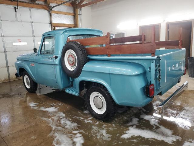 F10AR847132 - 1966 FORD F100 TURQUOISE photo 2