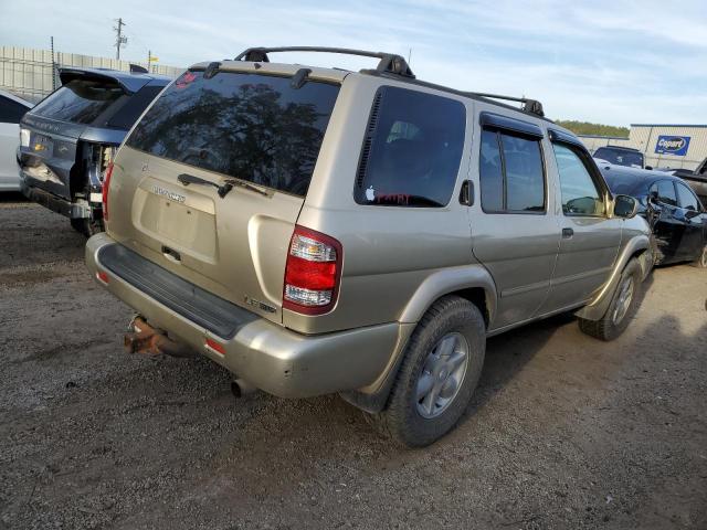 JN8DR07YX1W520678 - 2001 NISSAN PATHFINDER LE 金色 照片 3