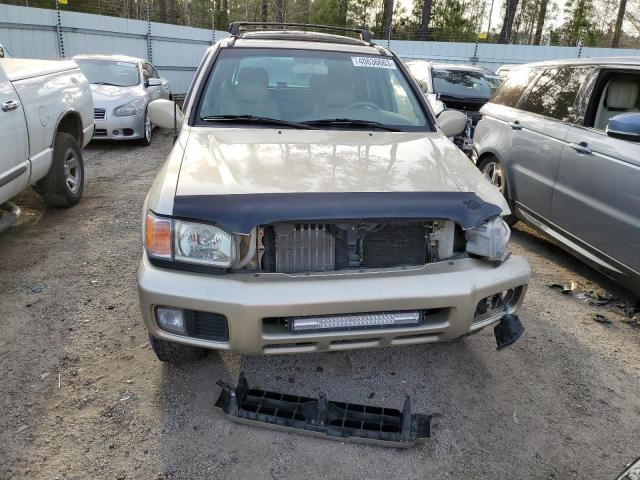 JN8DR07YX1W520678 - 2001 NISSAN PATHFINDER LE 金色 照片 5