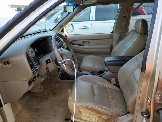 JN8DR07YX1W520678 - 2001 NISSAN PATHFINDER LE 金色 照片 7