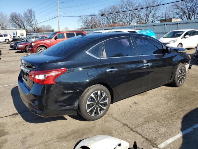 3N1AB7AP9HL710826 - 2017 NISSAN SENTRA S BLACK photo 3