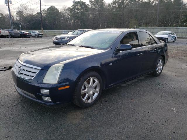 1G6DC67A050195800 - 2005 CADILLAC STS BLUE photo 1