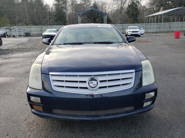 1G6DC67A050195800 - 2005 CADILLAC STS BLUE photo 5