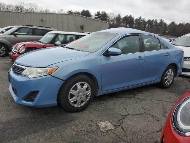 4T4BF1FK2CR184586 - 2012 TOYOTA CAMRY BASE BLUE photo 1